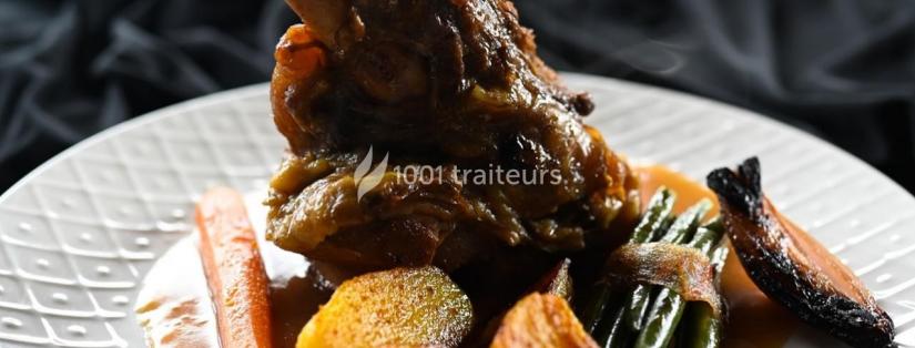Curry de poulet : la recette privilégiée par les traiteurs hallal