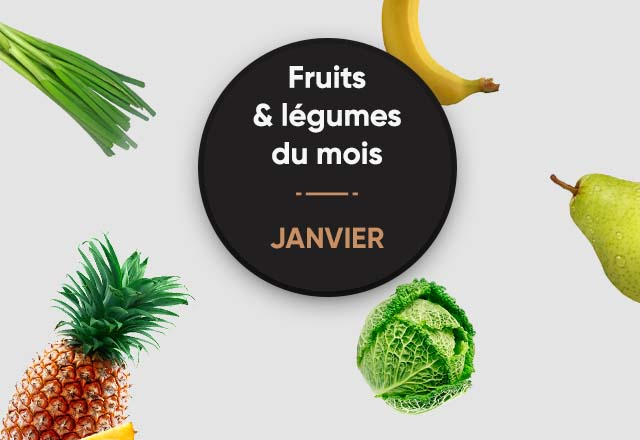 La cuisine : Les fruits et légumes du mois de Janvier