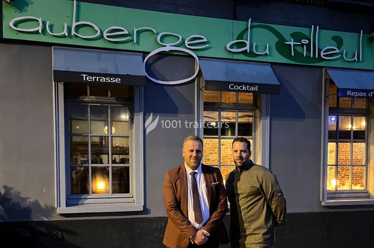 AUBERGE DU TILLEUL : JULIEN , MAXIME ET LEUR EQUIPE
